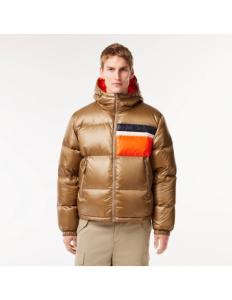 Lacoste - REVERSIBLE COLOURBLOCK ACCENT DOWN JACKET