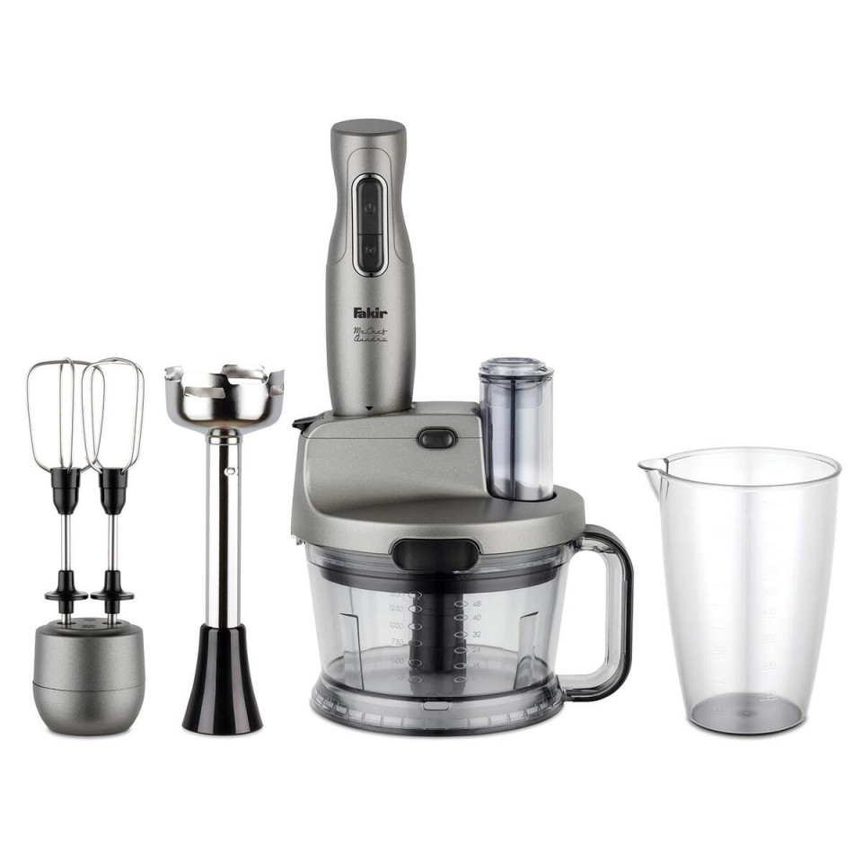 FAKIR Mr. Chef Quadro Blender Set Silber Stone/1186