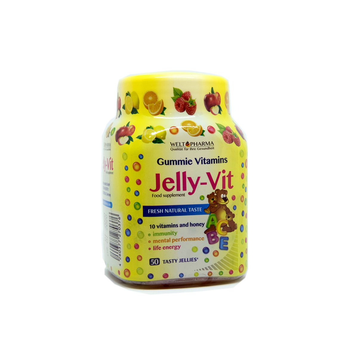 Jelly Vit - ჟელი-ვიტი 250მგ 50 საღეჭი ტაბლეტი GMP