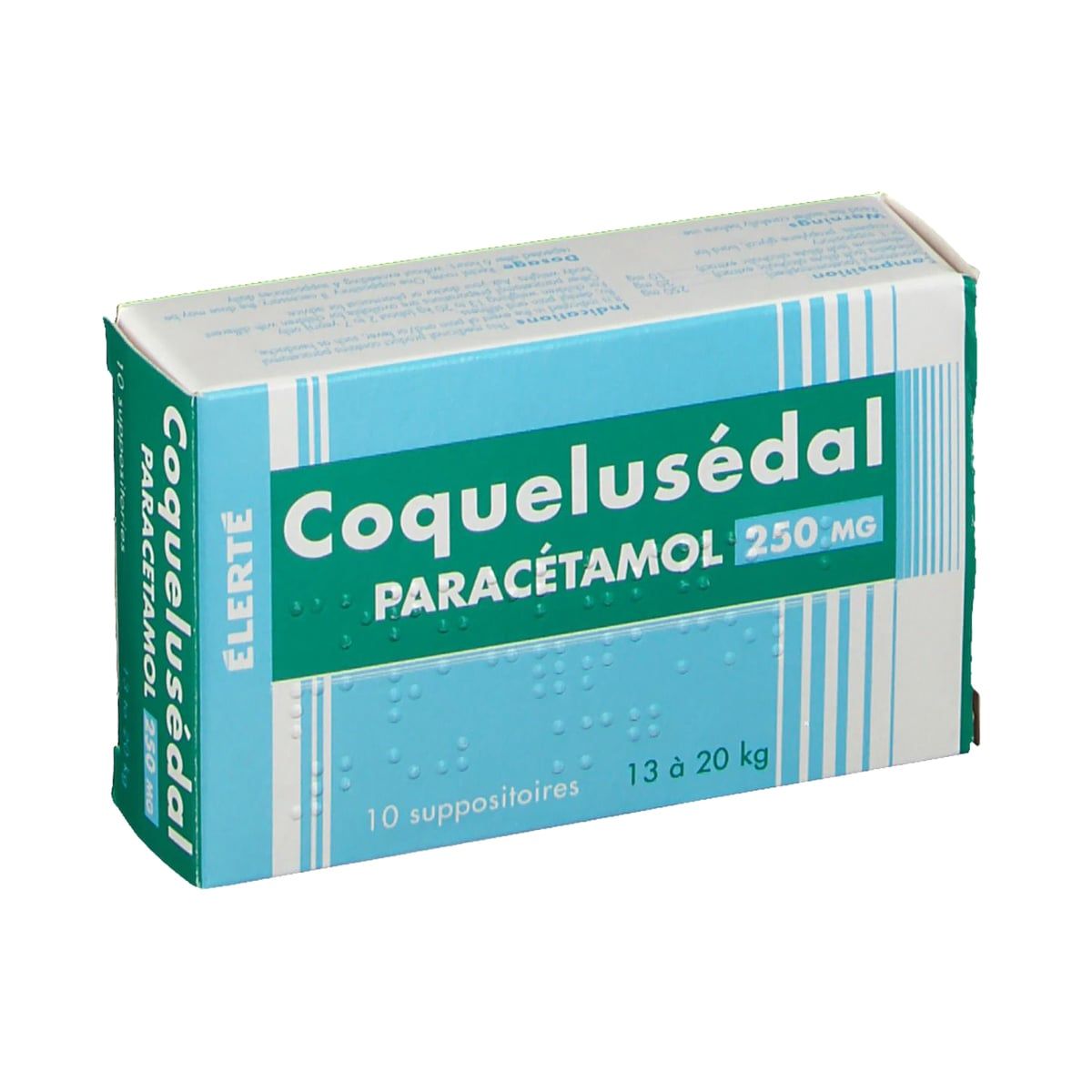 Paracetamol - პარაცეტამოლი 250მგ კოკლუსედალი 10 სუპოზიტორია