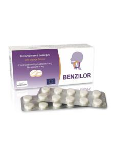 BENZILOR - ბენზილორი 5მგ/5მგ 20 საწუწნი ტაბლეტი