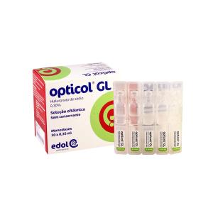 Opticol GL - ოპტიკოლი GL თვალის წვეთები 0.35მლ 30 კონტეინერი