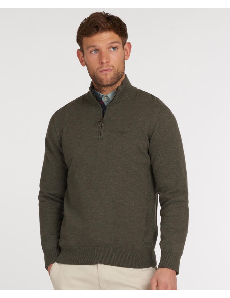 Barbour - barbour cotton half zip