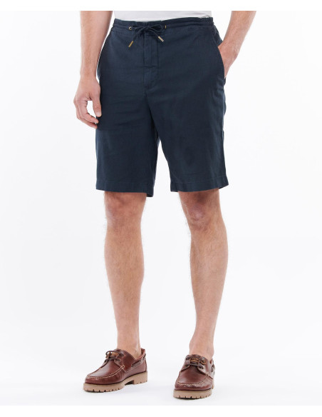 Barbour - barbour linen cotton mix short