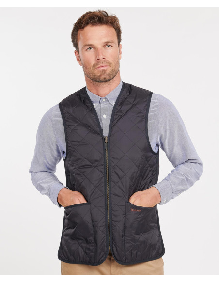 Barbour - barbour quilted waistcoat/zip-in liner