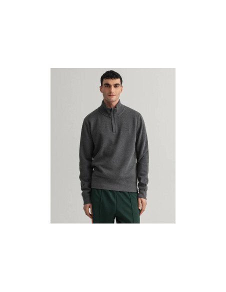 Gant - D1. SACKER RIB HALF ZIP