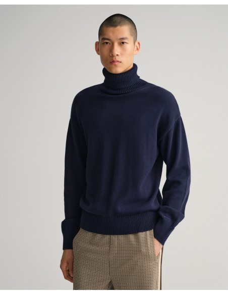 Gant - D1. SUPIMA COTTON RELAXED ROLLNECK