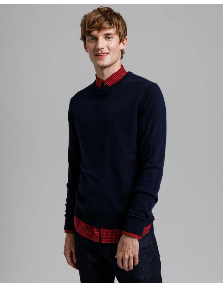 Gant - D1. WOOL CASHMERE  CREW