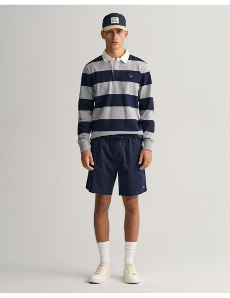 Gant - GANT Men 205057-410 Drawstring Logo Shorts