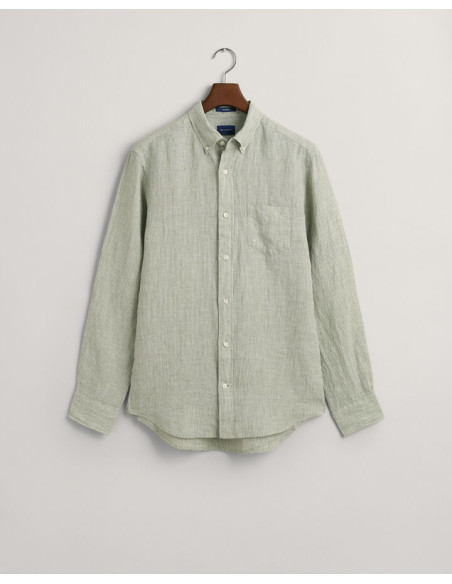 Gant - GANT Regular Fit Striped Linen Shirt