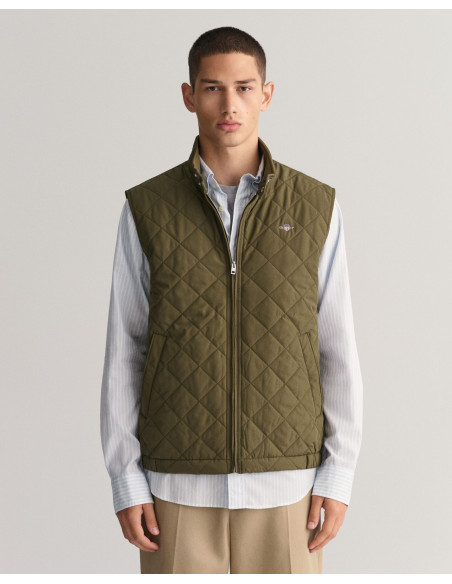 Gant - QUILTED WINDCHEATER VEST