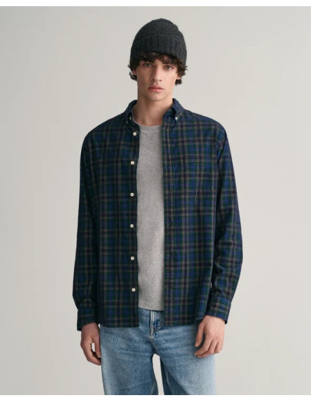 Gant - REG CORD CHECK SHIRT