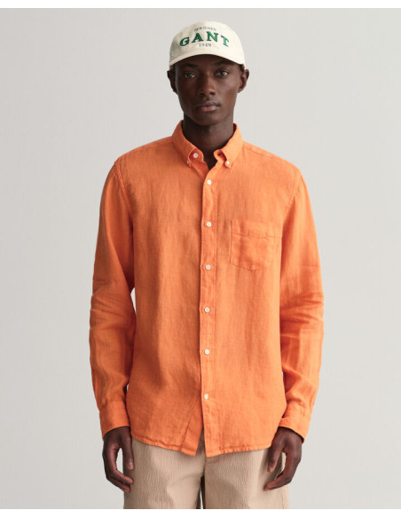 Gant - Regular Fit Garment-Dyed Linen Shirt