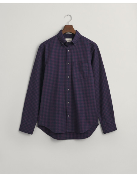 Gant - Regular Fit Jaspé Yarn Gingham Shirt