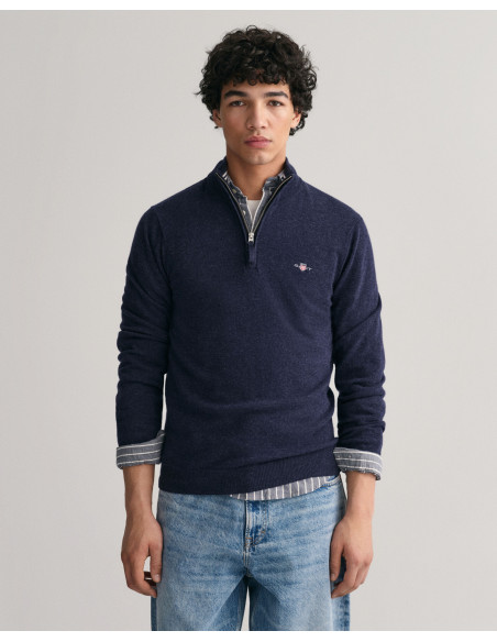 Gant - SUPERFINE LAMBSWOOL HALF ZIP