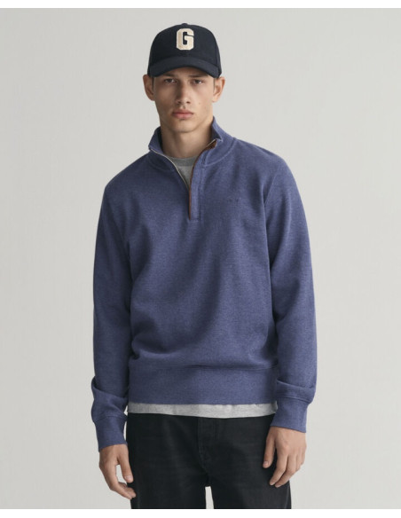 Gant - Sacker Rib Half-Zip Sweatshirt