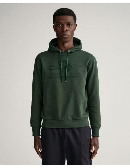 Gant  - D1. TONAL ARCHIVE SHIELD HOOD