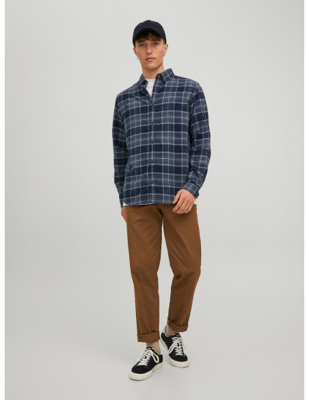 Jack &amp; Jones - JJBARRET MIX  SHIRT LS