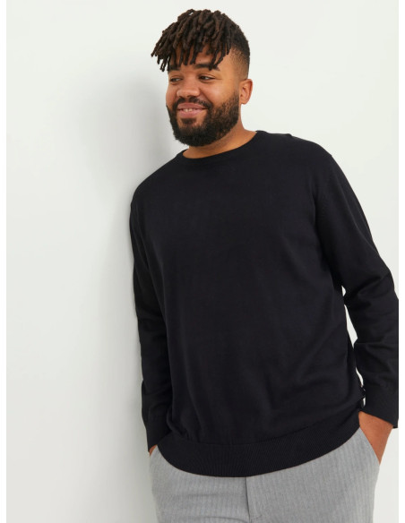 Jack &amp; Jones - JJEBASIC KNIT CREW NECK PLS