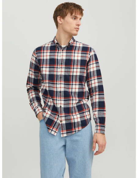 Jack &amp; Jones - JJECLASSIC AUTUMN CHECK SHIRT LS SN