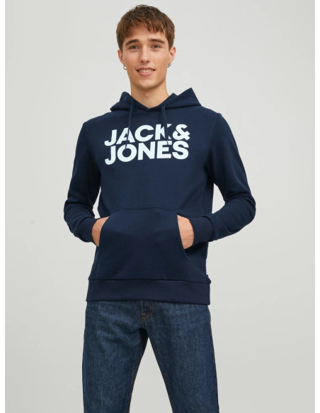 Jack &amp; Jones - JJECORP LOGO SWEAT HOOD NOOS