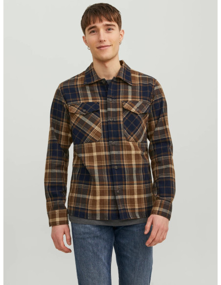 Jack &amp; Jones - JJEEDDIE OVERSHIRT LS NOOS