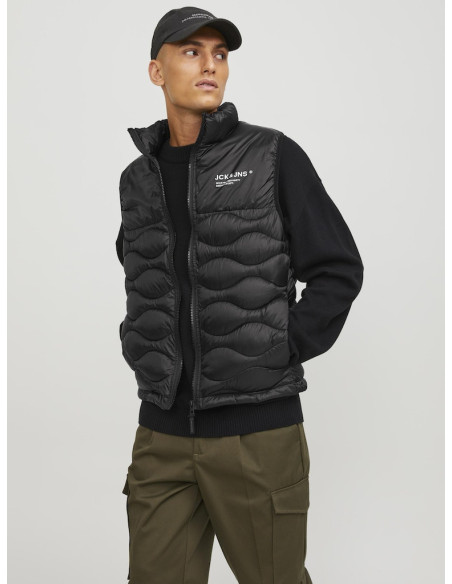 Jack &amp; Jones - JJENOAH BODYWARMER COLLAR SN