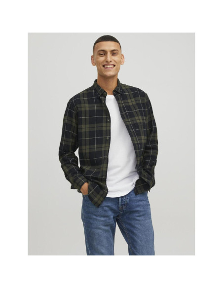 Jack &amp; Jones - JJEWILLY CHECK SHIRT L/S LN