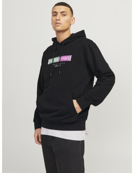 Jack &amp; Jones - JORLAFAYETTE BRANDING SWEAT HOOD