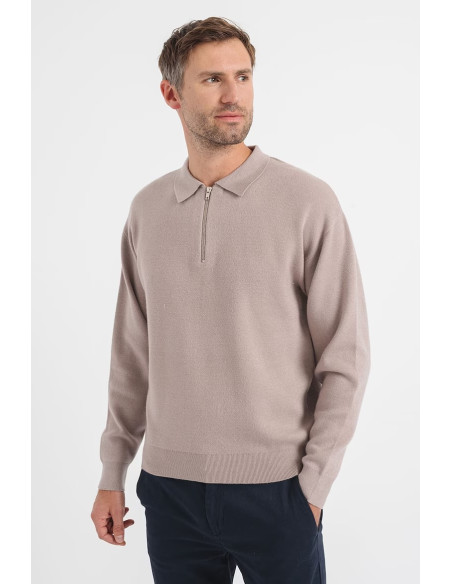 Jack &amp; Jones - JORRAY KNIT LS POLO