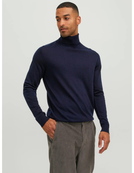 Jack &amp; Jones - JPRCCMARK MERINO KNIT ROLL NECK SN