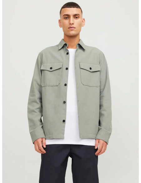 Jack &amp; Jones - JPRCCROY SPRING SOLID OVERSHIRT L/S SN