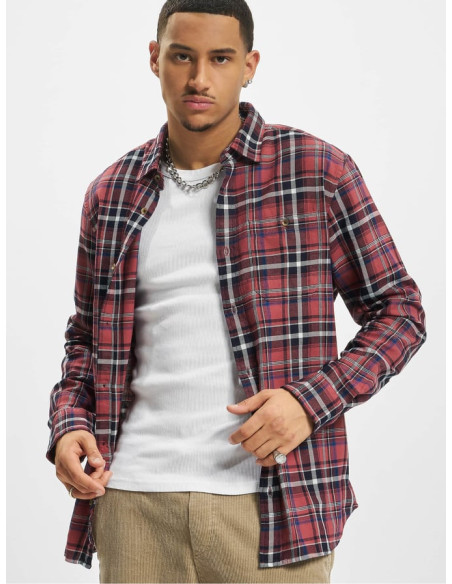 Jack&amp;Jones - JPRBLUSTAN INDIGO CHECK SHIRT L/S