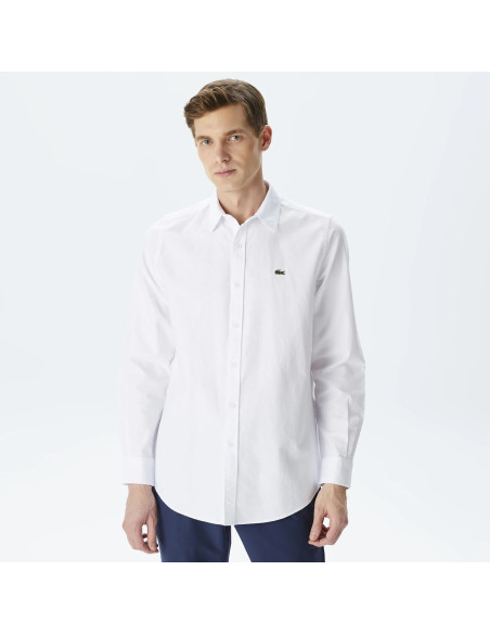 Lacoste - Lacoste Men&#039;s Slim Fit White Shirt