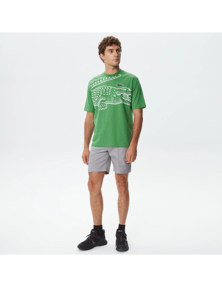 Lacoste - Lacoste Men Regular Fit Gray Bermuda