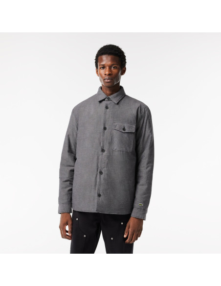 Lacoste - Mens Quilted Large Croc Overshirt