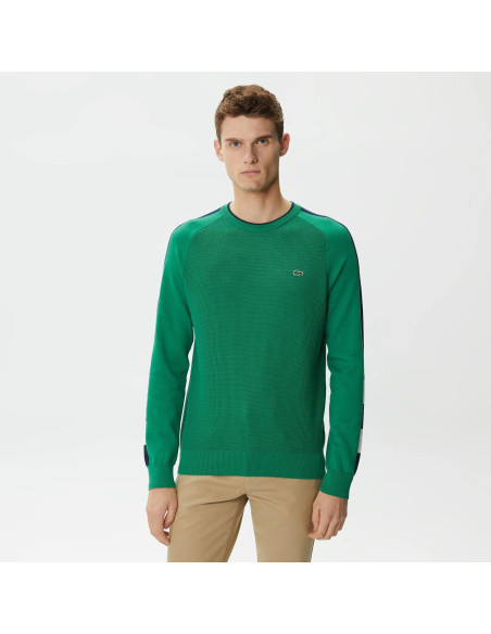 Lacoste - Unisex Golf Inspired Wool Sweater