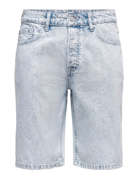 ONLY & SONS - ONSAVI SHORTS LIGHT BLUE MA 1902