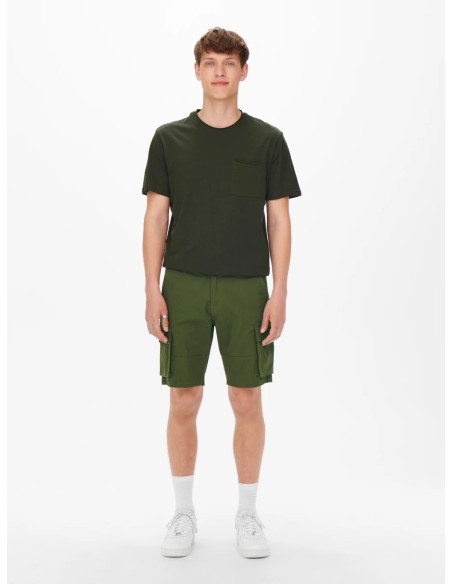 ONLY & SONS - ONSCAM STAGE CARGO SHORTS PK 6689 NOOS