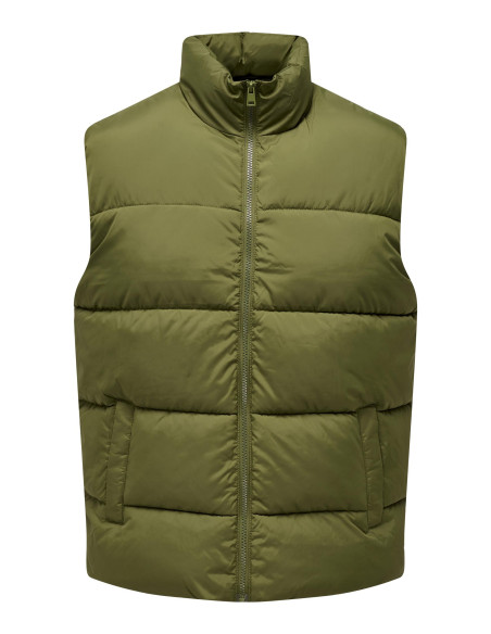 ONLY &amp; SONS - ONSALVIN QUILT PUFFER VEST OTW VD