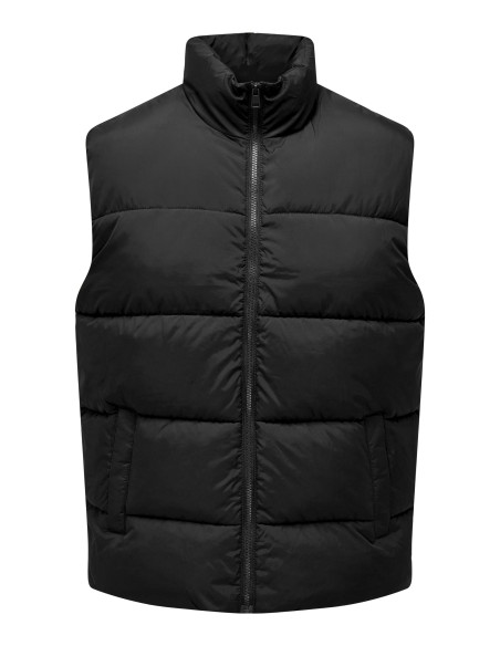 ONLY &amp; SONS - ONSALVIN QUILT PUFFER VEST OTW VD