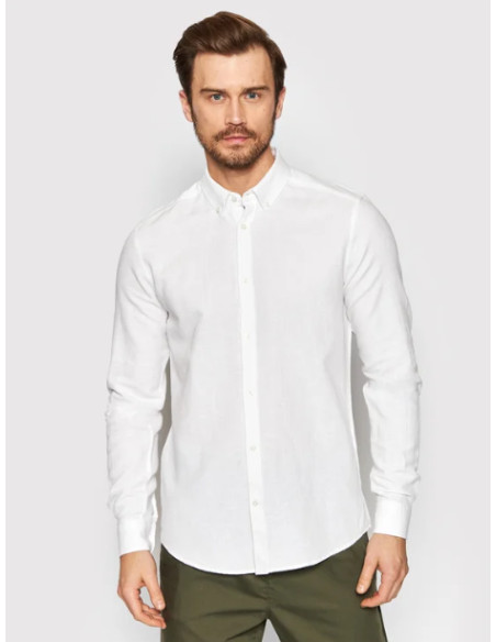 ONLY &amp; SONS - ONSARLO LS HRB LINEN SHIRT NOOS