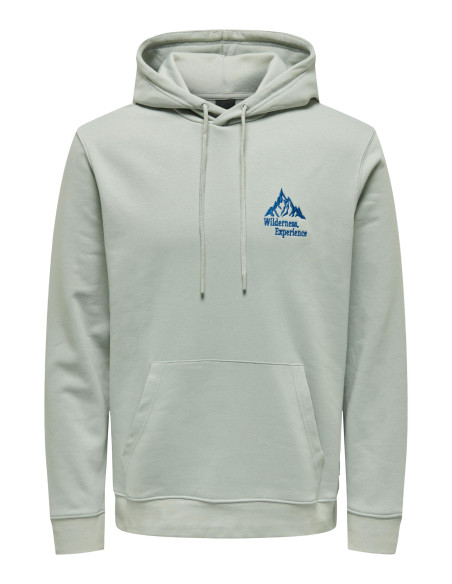 ONLY &amp; SONS - ONSCARL REG MOUNTAIN SWEAT HOODIE