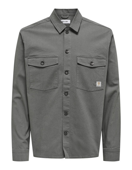 ONLY &amp; SONS - ONSKARI SHIRT 0120 CANWAS LS