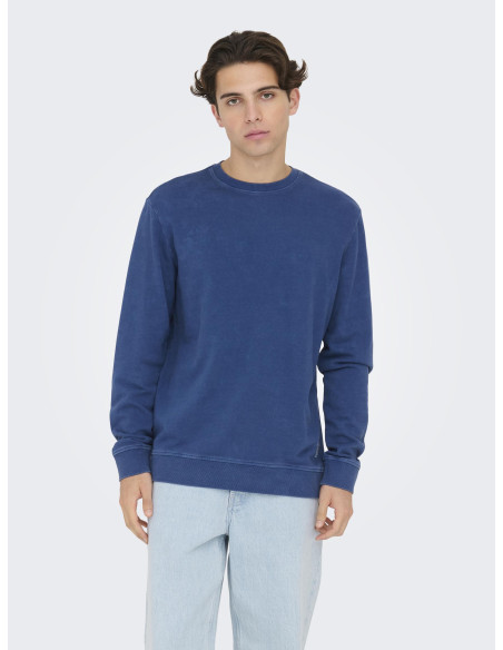 ONLY &amp; SONS - ONSRON REG CREWNECK SWEAT BF