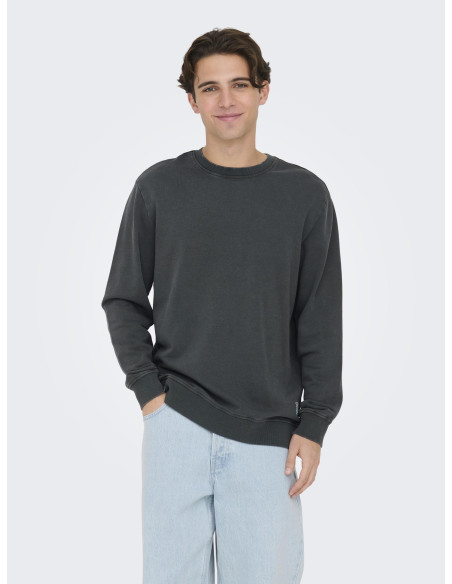 ONLY &amp; SONS - ONSRON REG CREWNECK SWEAT BF