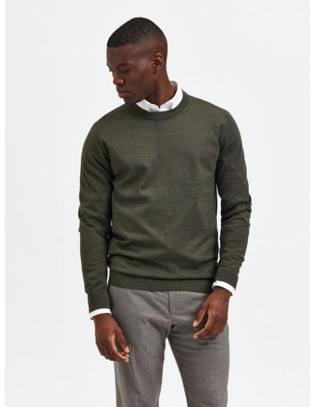 SELECTED HOMME - MERINO WOOL COOLMAX® PULLOVER