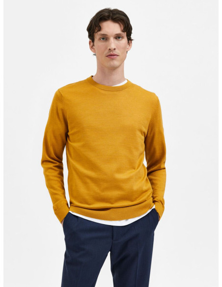 SELECTED HOMME - MERINO WOOL COOLMAX® PULLOVER