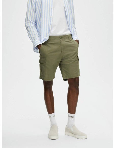 SELECTED HOMME - SLHCOMFORT-HOMME CARGO FLEX SHORTS W