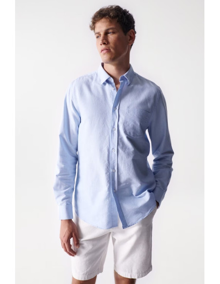 Salsa Jeans - BASIC OXFORD SHIRT REGULAR FIT